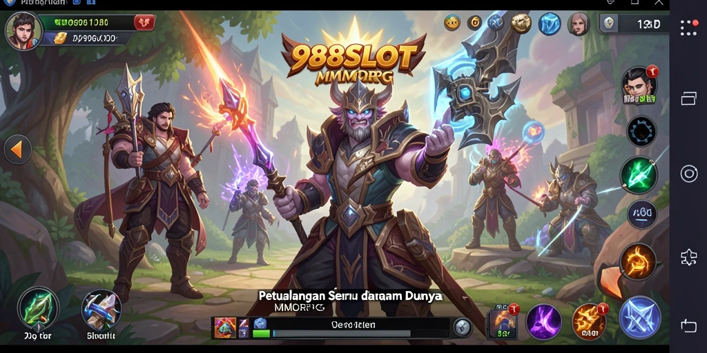 Gameplay menakjubkan di dunia MMORPG 988SLOT.
