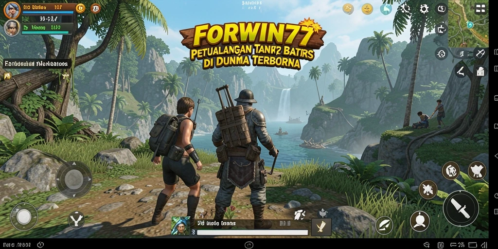 Sebuah tampilan menarik dari gameplay Open World FORWIN77