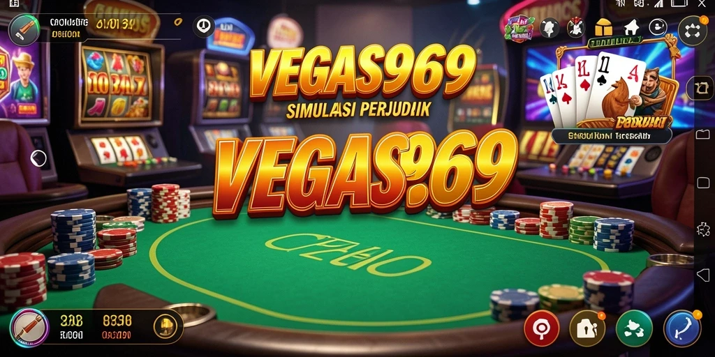 Tampilan gameplay yang seru dalam VEGAS969, nikmati keseruan kasino.